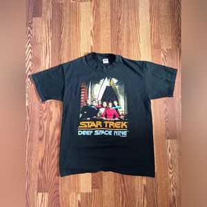 Vintage 1993 anvil single stitch Star Trek promo tee